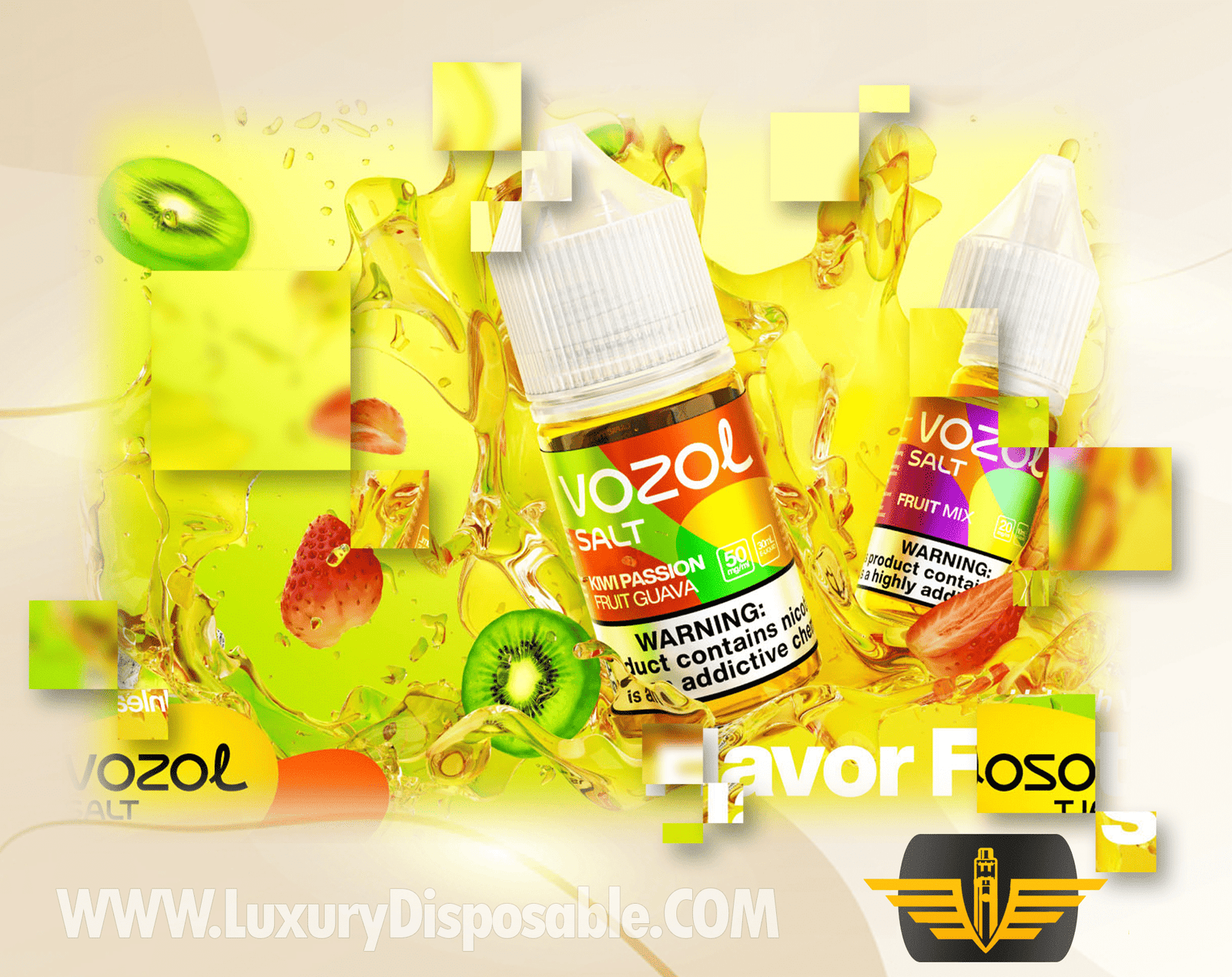 01-min Vozol Salt E-Liquid 30ml - Image 1