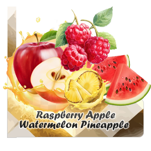 Raspberry Apple Watermelon Pineapple